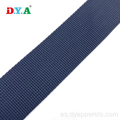 Stock grande de 40 mm de cinta de nylon negra